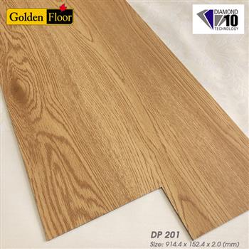 Sàn nhựa Golden Floor vân gỗ DP201