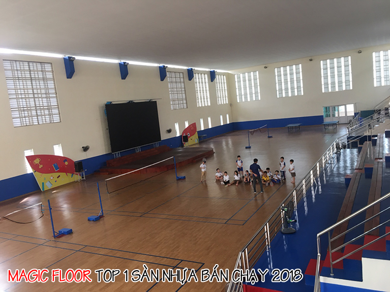 Sàn nhựa Magic floor sán-nhua