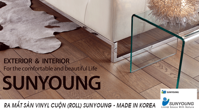 Sàn nhựa vinyl Sunyoung san-nhua