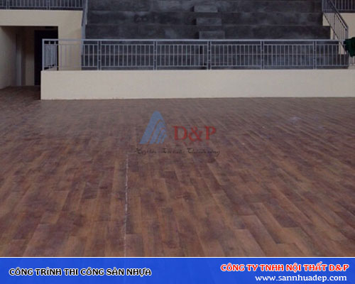 Sàn nhựa giả gỗ cao cấp. san-nhua