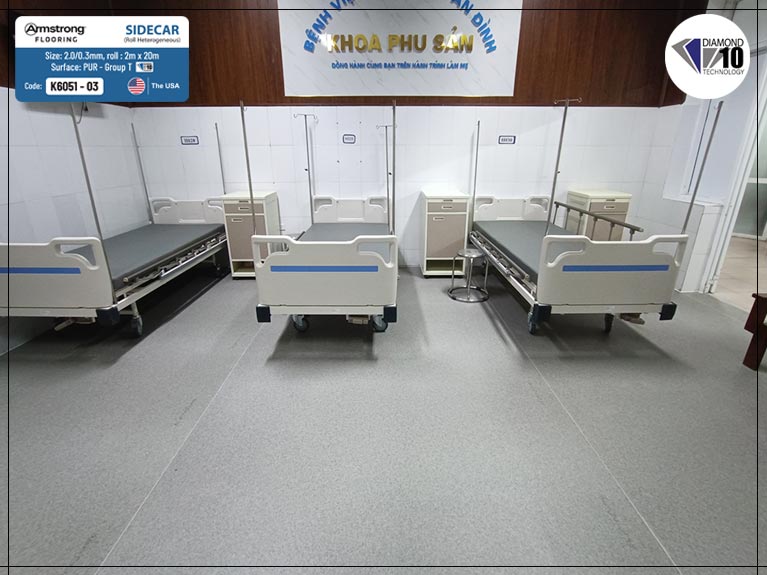 Sàn vinyl bệnh viện armstrong flooring san-vinyl-benh-vien