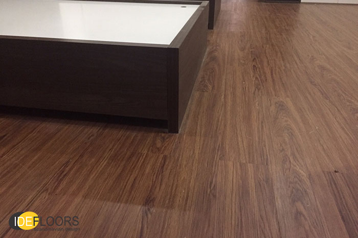 D&P hoàn thiện Sàn nhựa vinyl Thụy Điển HP806 tại Biệt thự liền kề Trung Văn