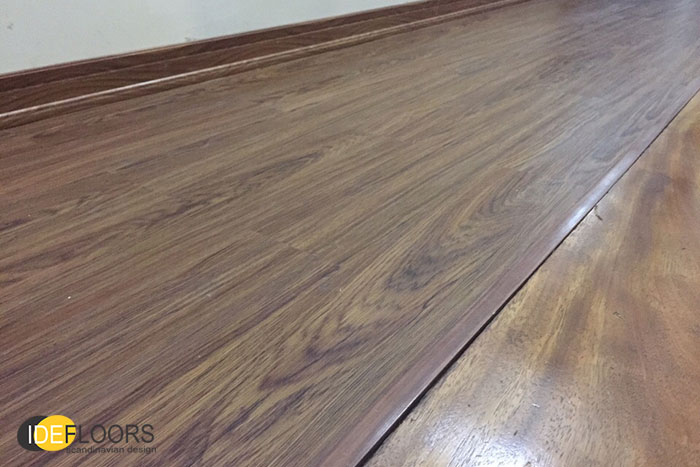 D&P hoàn thiện Sàn nhựa vinyl Thụy Điển HP806 tại Biệt thự liền kề Trung Văn