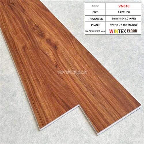 Sàn nhựa SPC VN518 - 5.0mm - Made in Viet Nam