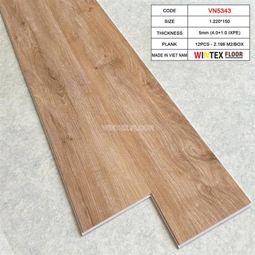 Sàn nhựa SPC VN5343 - 5.0mm - Made in Viet Nam