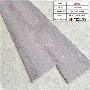 Sàn nhựa SPC VN729 - 7.0mm - Made in Viet Nam