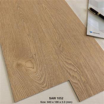 Sàn nhựa dán keo vân gỗ SAW1052