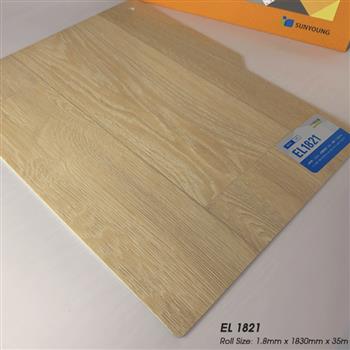 Sàn nhựa cuộn SunYoung EL1821 Clove - 1.8mm