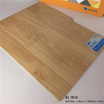 Sàn nhựa cuộn SunYoung EL1814 Amber Glow - 1.8mm