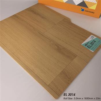 Sàn nhựa cuộn SunYoung EL3014 Antique Oak - 3.0mm
