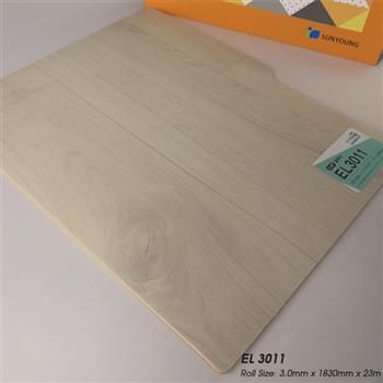 Sàn nhựa cuộn SunYoung EL3011 White Lime - 3.0mm