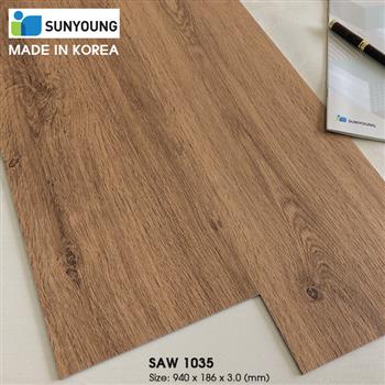 Sàn nhựa vân gỗ SunYoung SAW1035