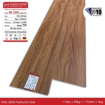Sàn SPC IXPE MG 4206 Natural Oak