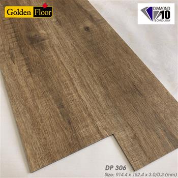 Sàn nhựa Golden Floor vân gỗ DP306 - 3.0mm