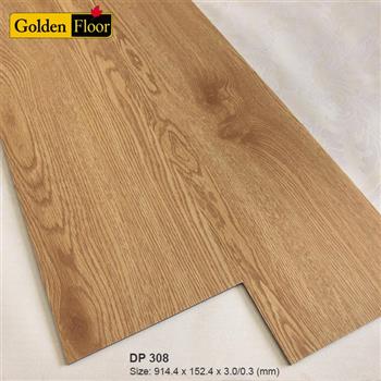 Sàn nhựa Golden Floor vân gỗ DP308 - 3.0mm