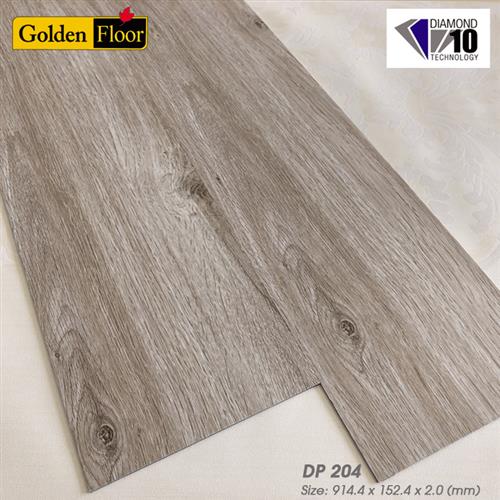 Sàn nhựa Golden Floor vân gỗ DP204