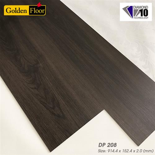 Sàn nhựa Golden Floor vân gỗ DP208